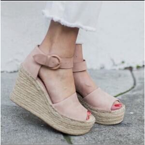 NWOB $150 Marc Fisher Cala Espadrille Platform Sandal size 11M